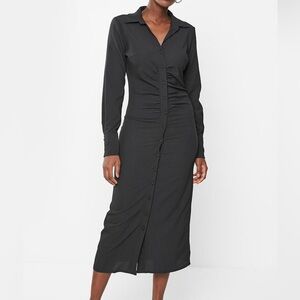 COS button-down lyocell dress EUC sz L